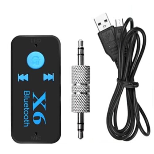 Bluetooth AUX Mini Audio Receiver Bluetooth Transmitter 3.5mm Jack Handsfree Auto Bluetooth Car Kit Music Adapter AUX BlueiPhone