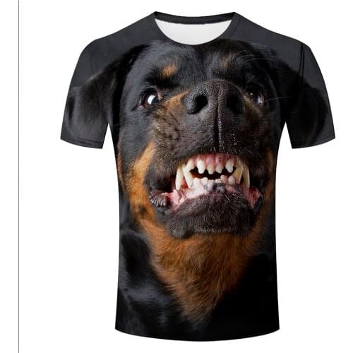 2021 new 3D Dog Printed T Shirt Men/Women Hip Hop t-shirt Funny Short Sleeve Tops Casual O-Neck Animal t shirt camisetas