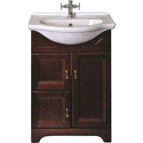 Orange Bathroom Cabinets