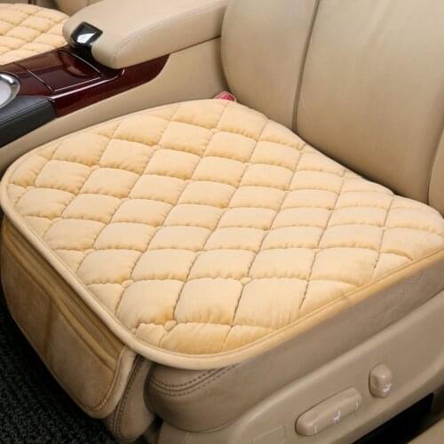 Plush car seat cover cushion winter new car seat pad car interior accessories cushion styling car supplies