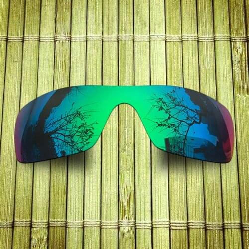 Polarized Replacement Lense For-Oakley Sutro Sunglasses Frame True Color Mirrored Coating - Green Options