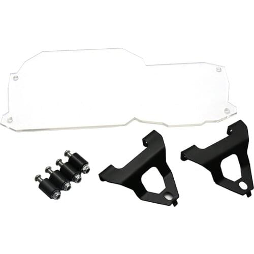 Clear Acrylic Headlight Lamp Protector Guard Head Light for BMW F650GS 08-17