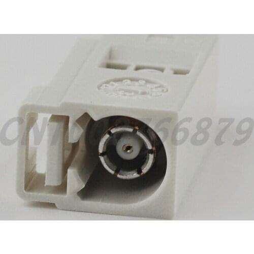 RF electrical Fakra B crimp Jack connector white /9001 Radio With Phantom for RG316 RG174 LMR100 cable