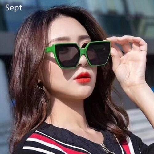 Fashion New Cat Eye Sunglasses Retro Brand Designer Women Oversized Square Sun Glasses Mens Large Frame Glasses UV400