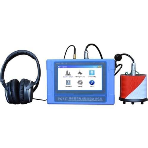 PQWT-CL500 pipe water detector Efficient 5M Ultrasonic Water leak detector in concrete roofing