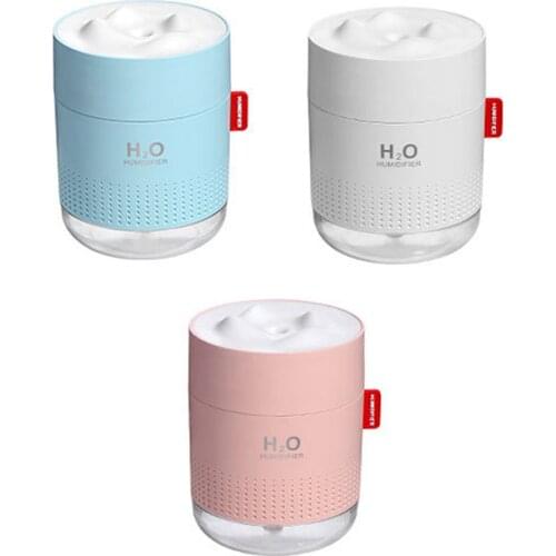 500ML USB Auto Shut-Off Cool Mist Humidifier Portable Mini Humidifier Office Personal Desktop Humidifier with Night Light