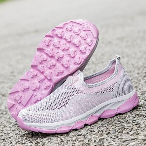 2021 Summer Fashion Women Flat Platform Shoes Breathable Mesh Casual Sneakers Women Boat Shoes