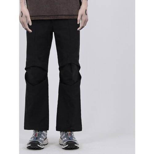 2021 Men Womens clothing GD Hair Stylist Pleated design and special shaped stitching Pants plus size singer costumes 27-46