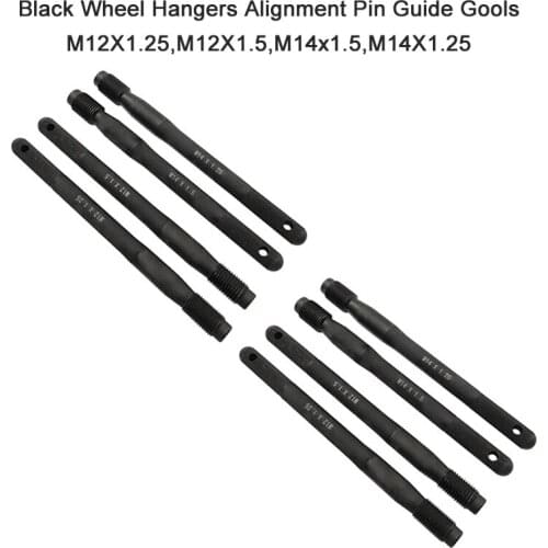 8Pcs Wheel Hanger Alignment Pin Guide Tool Wheel Lug Bolt Automotive Mechanic Tool Wheel Mounting Guide Bolt