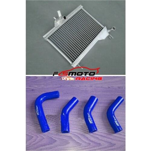 Aluminum Radiator + Hose for 1884 -1888 Yamaha RZ350 RD350 RD250 1985 1986 1987
