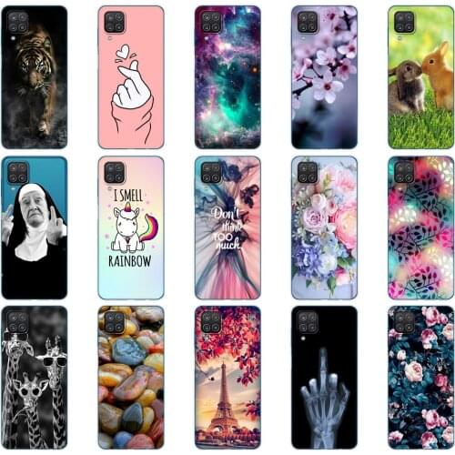 For Samsung A12 Case 6.5 inch Soft Silicon Tpu Back Phone Cover For Samsung Galaxy A12 GalaxyA12 A 12 SM-A125F a125 Coque Bumper