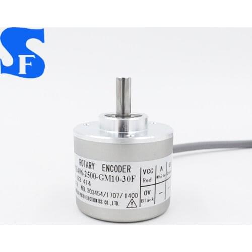 Position sensor hollow-shaft speed measuring optical incremental rotary encoder