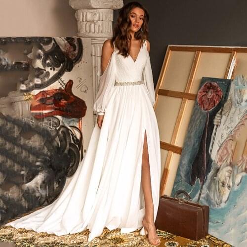 Eightree Chiffon Wedding Dresses