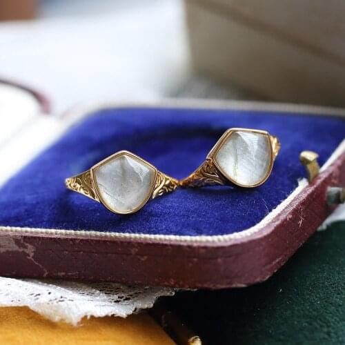 MoBuy Rings With Crystals