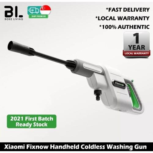 Pressure Washer Fixnow Handheld Coldless Washing Gun Pressure Washing Gun for Home Outdoor