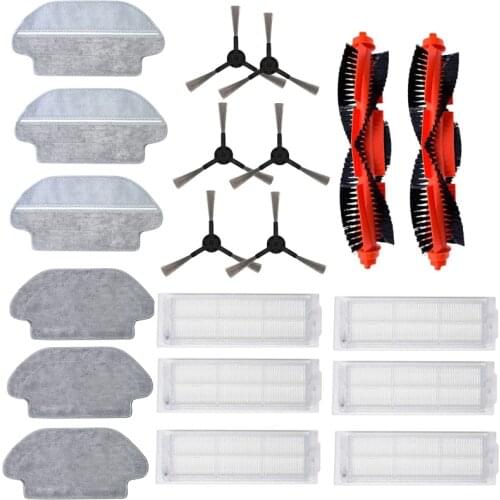 For STYJ02YM Main Brush Side Brush Hepa Filters Kit for Mijia STYJ02YM Sweeping Mopping Robot Vacuum Cleaner