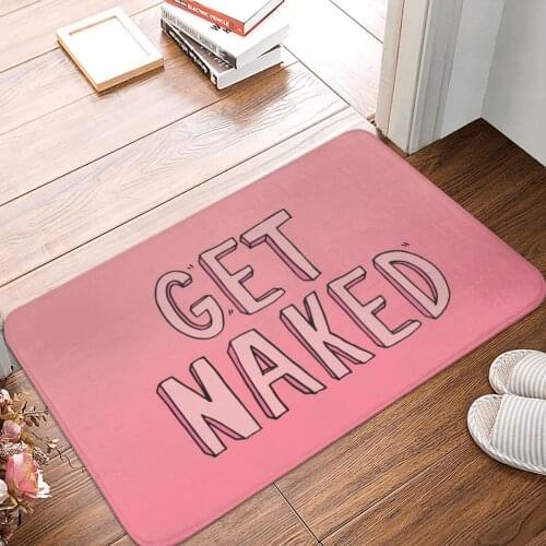 Get Naked Doormat Carpet Mat Rug Polyester Anti-slip Floor Decor Bath Bathroom Kitchen Living Room Balcony Hallway Bedroom 40*60