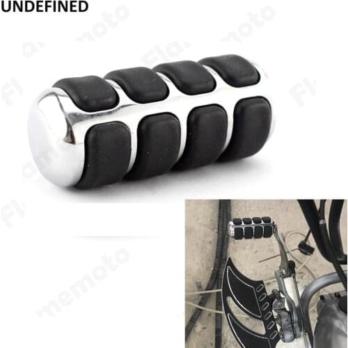 Motorcycle Gear Shift Lever Split Rubber Shifter Pegs for Suzuki Intruder 1500 98-2004 Boulevard C50 C90 C109 2009 Chrome Black