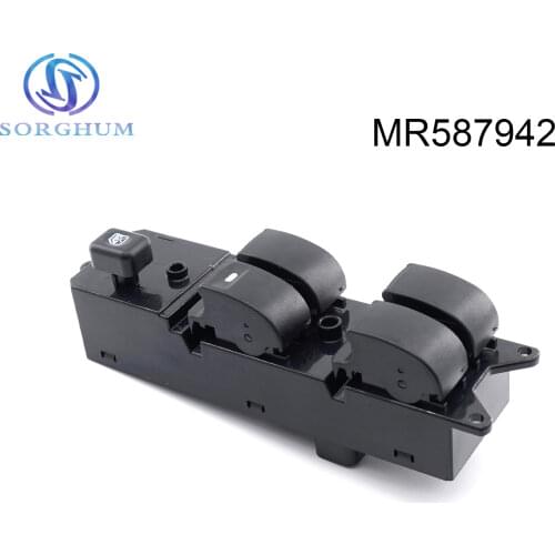 MR587942 front left Electric Power Window Master Control Switch For Mitsubishi Lancer L200 Pajero 2003-2011 MR587952 MR587931