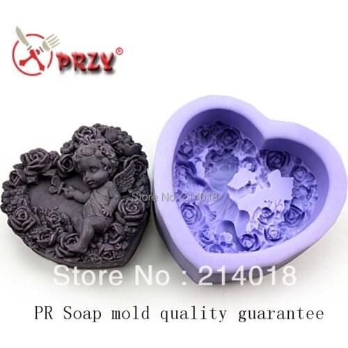 Angel Baby Silicon Soap Mold (no Odor, No Oil Stains) Cake Decoration Mold Manual Soap Fondant Tools NO:SO-011 Moulds PRZY 001