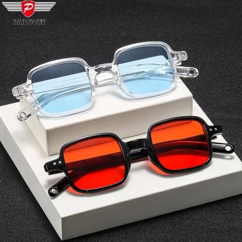 Commission Logo Sunglasses for Men/Women Small Square Vintage Driving Sun Glasses Summer Outdoor Uv400 8Color Gafas De Sol Mujer