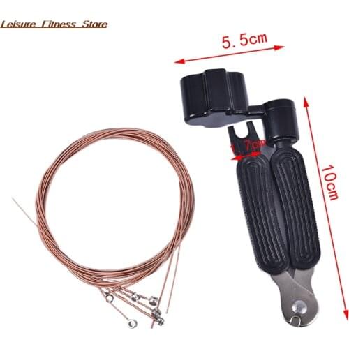 1 Set Acoustic Guitar Strings Rainbow Guitar Strings And 3 In 1 String Cutter For Acoustic Folk Tool