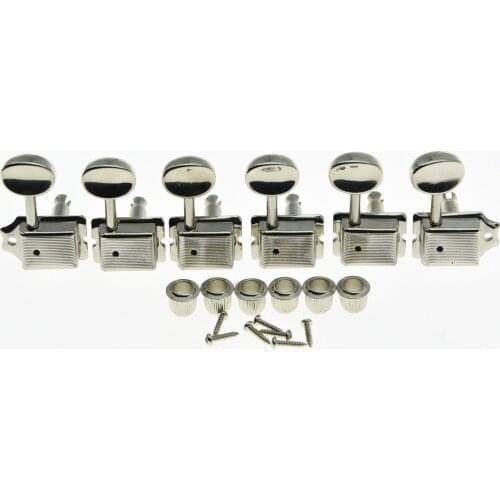 Vintage Guitar Tuning Keys Guitar Tuners Machine Heads Nickel fits ST TL