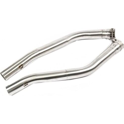Motorcycle Exhaust Connect Pipe Middle Midpieces Pipe For Suzuki Hayabusa GSX-R 1300 2008-2017