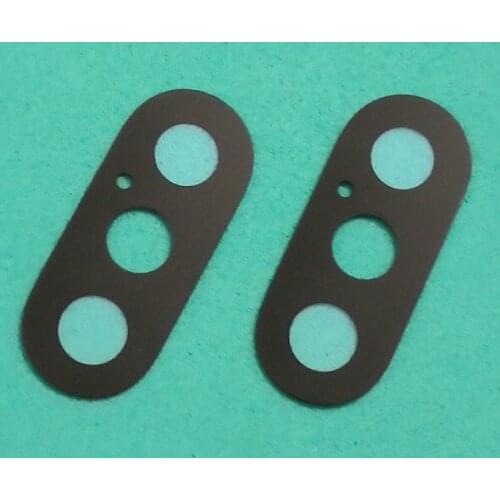10pcs/lot For iPhone XR XS MAX 8G 7G 7 8 PLUS 6S Back Rear Camera glass Lens Cover with Adhesive