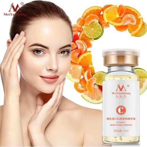 12ml Vitamin C Serum Whitening and Anti-Aging Fade Spots Scar Acne Removing Freckle Anti Winkles Moisturizing Face Cream VC