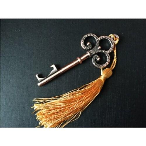 15PCS Vintage Skeleton Key Bottle Opener Wedding Bridal Shower Favors Party Giveaways Gift For Guest