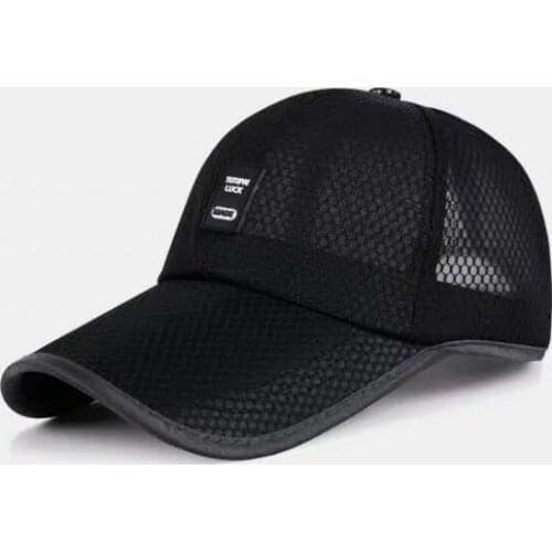 2021 Mens Mesh Baseball Cap Breathable Summer Caps Dad Hat Hats Snapback