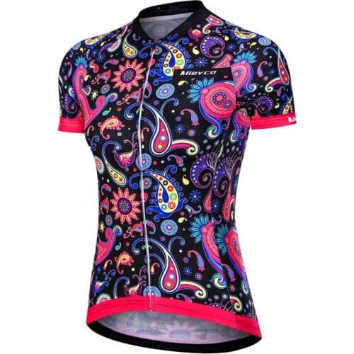 2021 Summer Womens CYCLING JERSEY Bike Cycling Clothing Top quality Quick Dry Cycle Bicycle Sports Wear Ropa Ciclismo For MTB