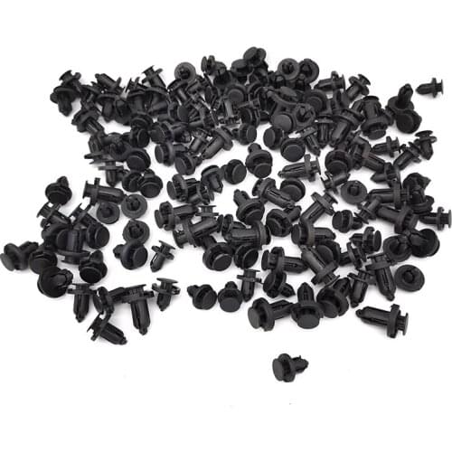 5 Models Plastic Car Bumpers Fasteners Panel Fixings Clips Snap Push Screw Rivet