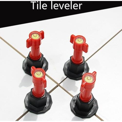 50pcs Packages Tile Leveling System Floor Tile Wall Tile Leveling Artifact Clip Locator Utility Manager Flooring Tiles Tool