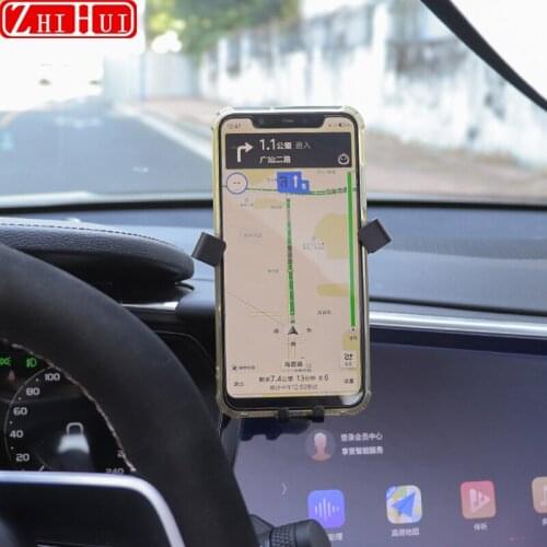 Car Phone Holder For Geely Tugella Xingyue FY11 2019 2020 2021 Dashboard Mobile Phone 360 GPS Gravity Bracket Accessories