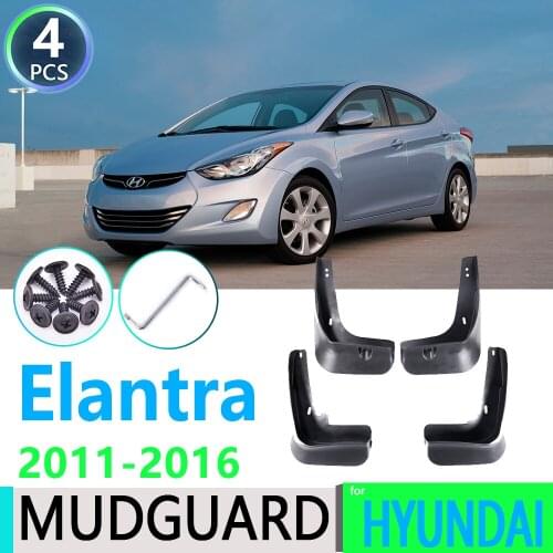 For Hyundai Elantra MD 2011 2012 2013 2014 2015 2016 Fender Mudguard Mud Flaps Guard Splash Flap Car Accessories