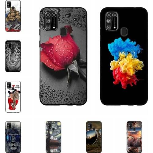 Case for Samsung Galaxy M31 Case Cover Soft TPU Silicone Funda Coque Capa Shell Phone Case for Samsung M31 M 31 M315F Back Cover