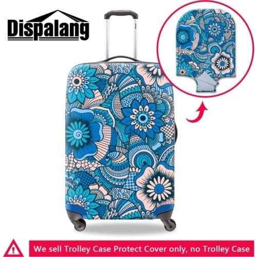 DIY Baggage Protective Covers for Women Cute Lady Style Dust Proof Vintage Traveling Accessory 3D Your Own Image Printing