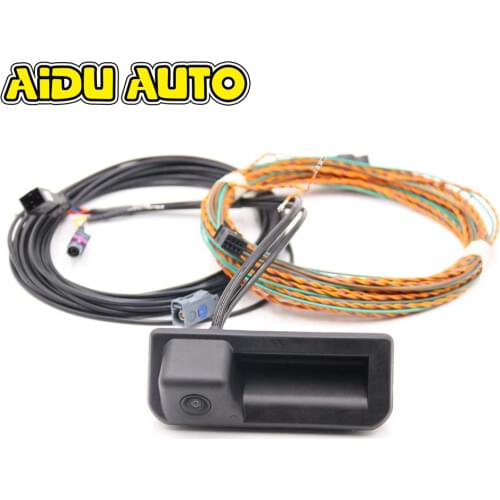 For Audi A5 B9 8W 8W8 827 566 E Rear View Camera with Highline Guidance Line Wiring harness