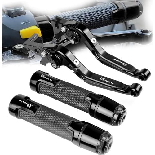 Motorcycle Accessories Handle Grips HandBar End Brake Clutch Lever Adjustable Handle Grips For YAMAHA NMAX155 NMAX 155 2015-2017
