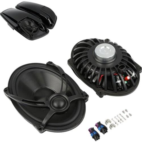 Motorcycle 5"x7" Saddlebag Lid Speaker For Harley Touring Road King Electra Glide Street Glide 1994-2019 2017