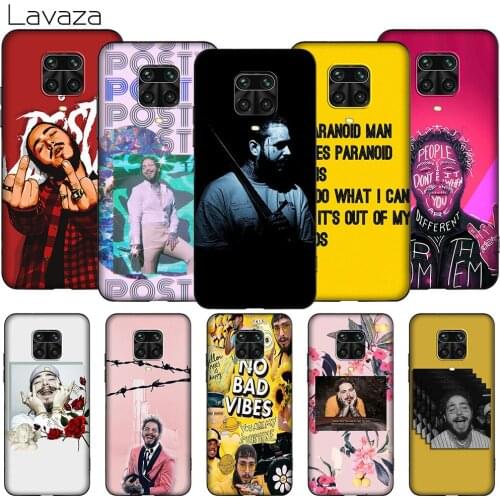 Lavaza K107 Post Malone TPU Soft Case for Redmi Note 5 6 6A 7 7A 8 8T 8A 9 9A 9C 9S K20 K30 Poco X2 Pro Max