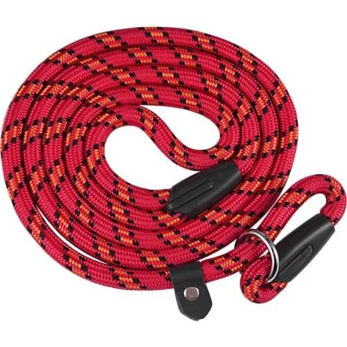 Light Dog Training Leash Chew Resistant Nylon Ergonomic Anti Slip Grip Traction Rope Durable Easy to Control