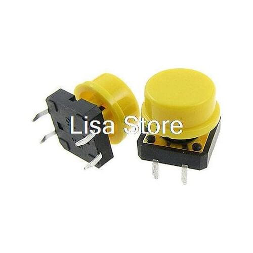 PCB Momentary Tactile Tact Push Button Switch Non Lock 12 x 12mm x 15mm