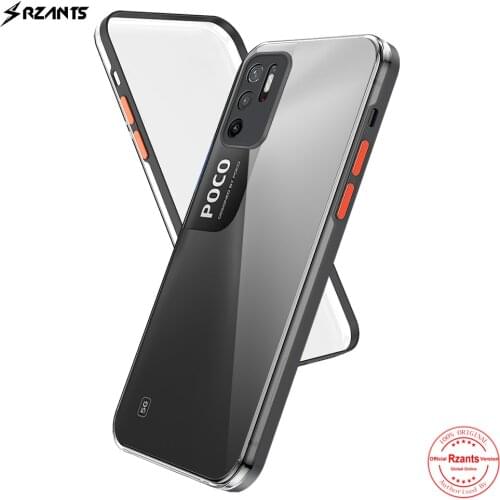 Rzants For Xiaomi POCO M3 Pro Phone Case HD Transparent [Dazzle] Shockproof Ultra thin Slim High Clear Cover