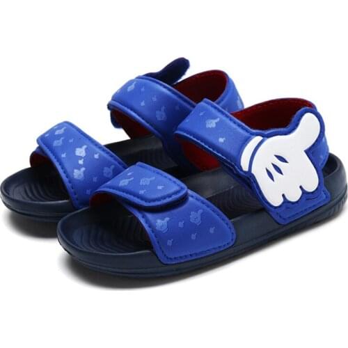 Kids Girls Sandals Summer New Non-slip Beach Shoes Open Childrens Sandals Wild Boys Student Childrens Shoes