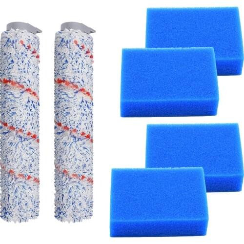 Brush Roller Filter Sponges for Tineco IFloor HF10E-01 Sweeping Robot Rolling Brush Cleaning Accessories