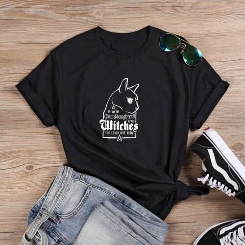 Women Black Casual Tee Shirt Femme Tshirts Women Cute Dog Funny T Shirt Women O-neck Short Sleeve Tshirt