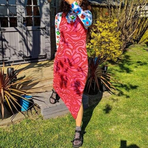 Backless Summer Y2K Midi Knit Dress Women Sleeveless Off Shoulder Beach Split Party Sexy Bodycon Dresses